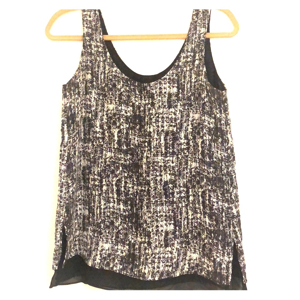 Silk tank top